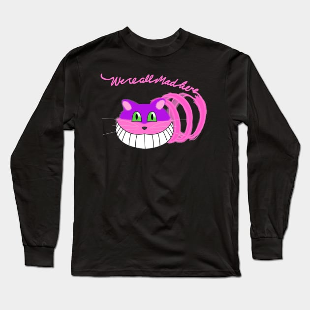 Pink Madness Long Sleeve T-Shirt by valifullerquinn